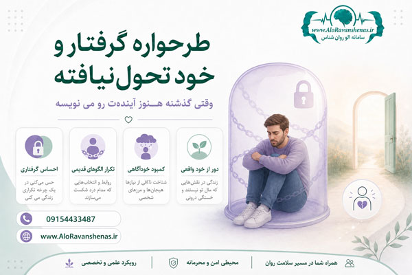 طرحواره گرفتار و خود تحولنیافته چیست؟ علائم، علتها و درمان طرحواره گرفتار و خود تحولنیافته چیست؟ علائم، علتها و درمان